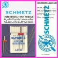 Schmetz Twin Needles/Larger Size