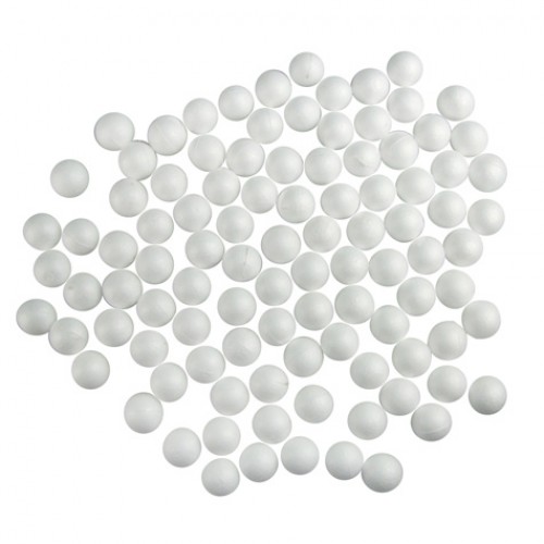 ASSORTED FOAM BALLS SMALL45PCS 10MM